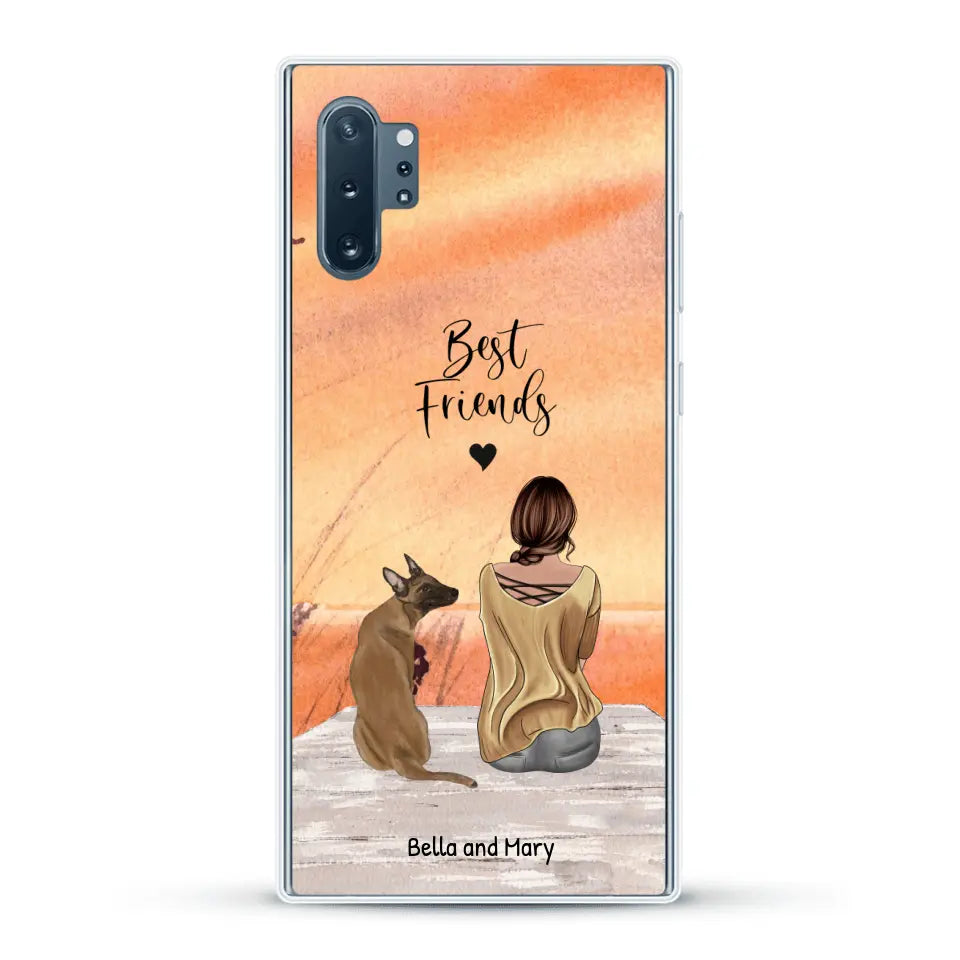 Together with my pet - Personalised phone case