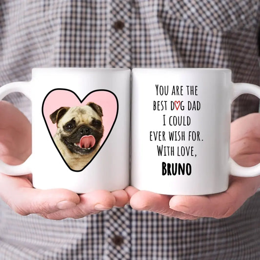 Best pet dad - Personalised mug