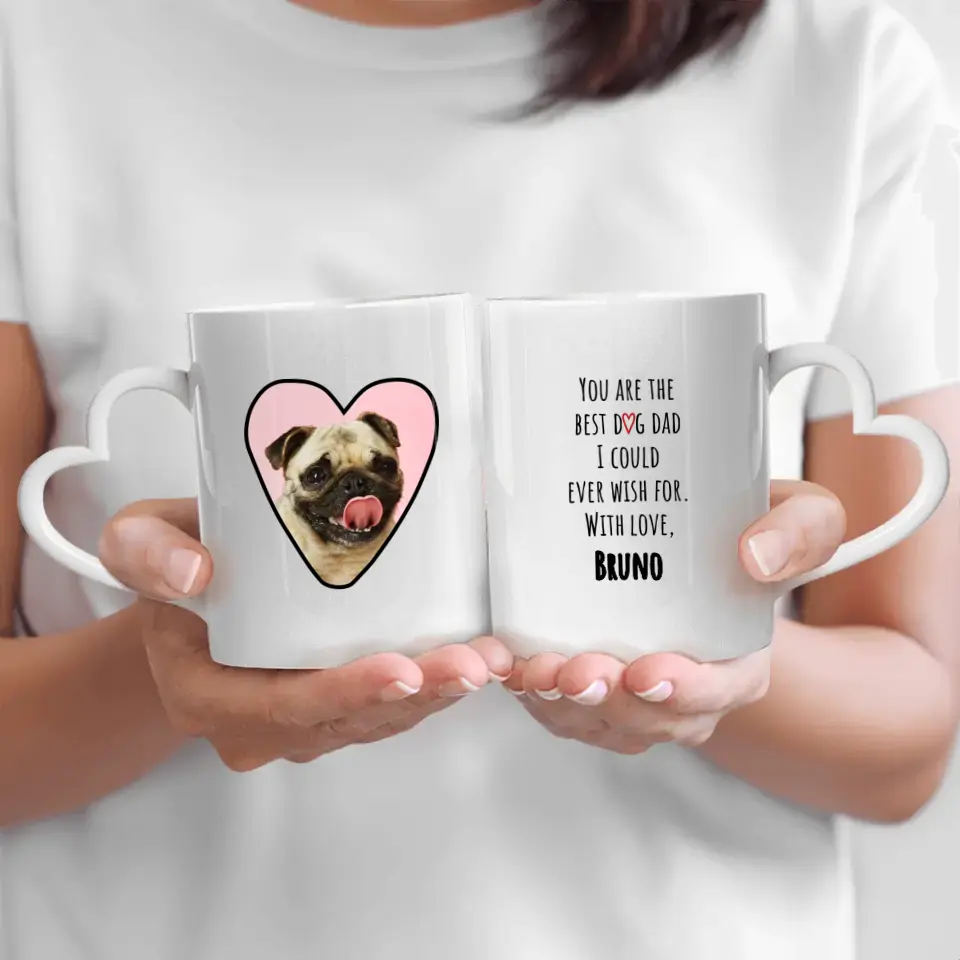 Best pet dad - Personalised mug