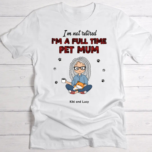 Full time pet parents - Personalised T-shirt