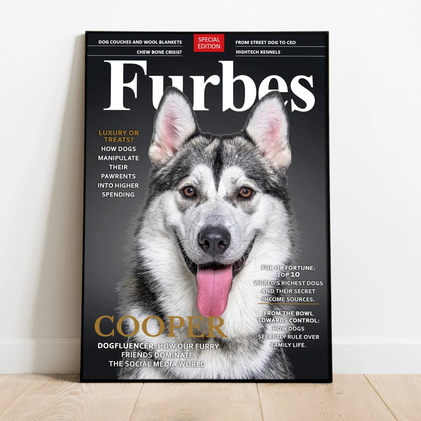 Furbes - Personalised Poster