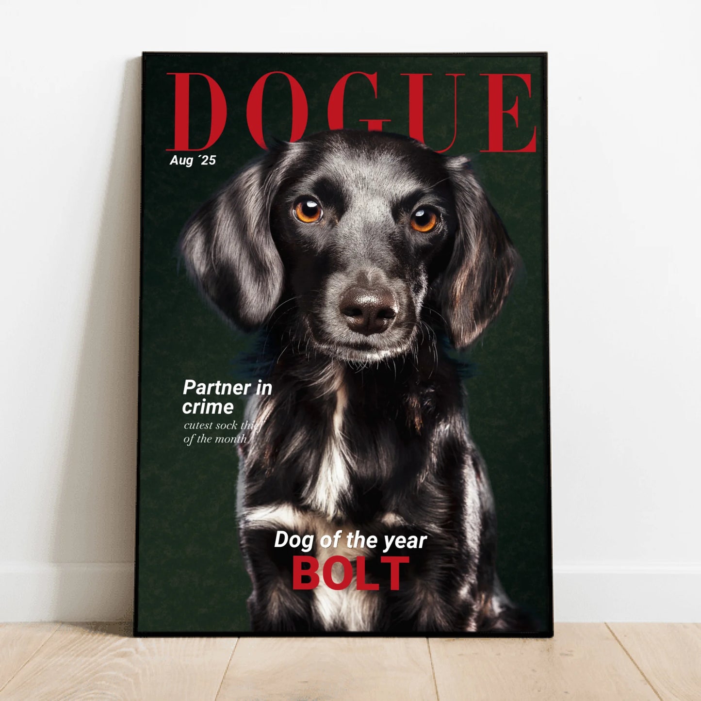 Dogue - Personalised Poster