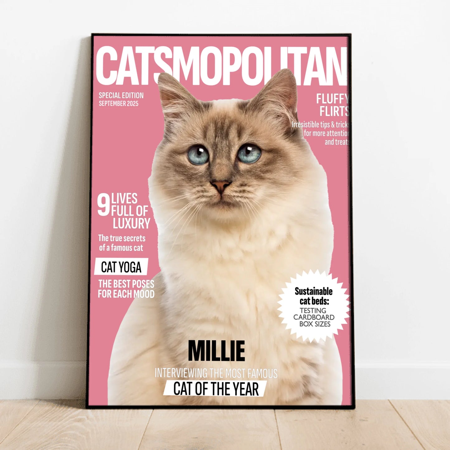 Catmopolitan - Personalised Poster