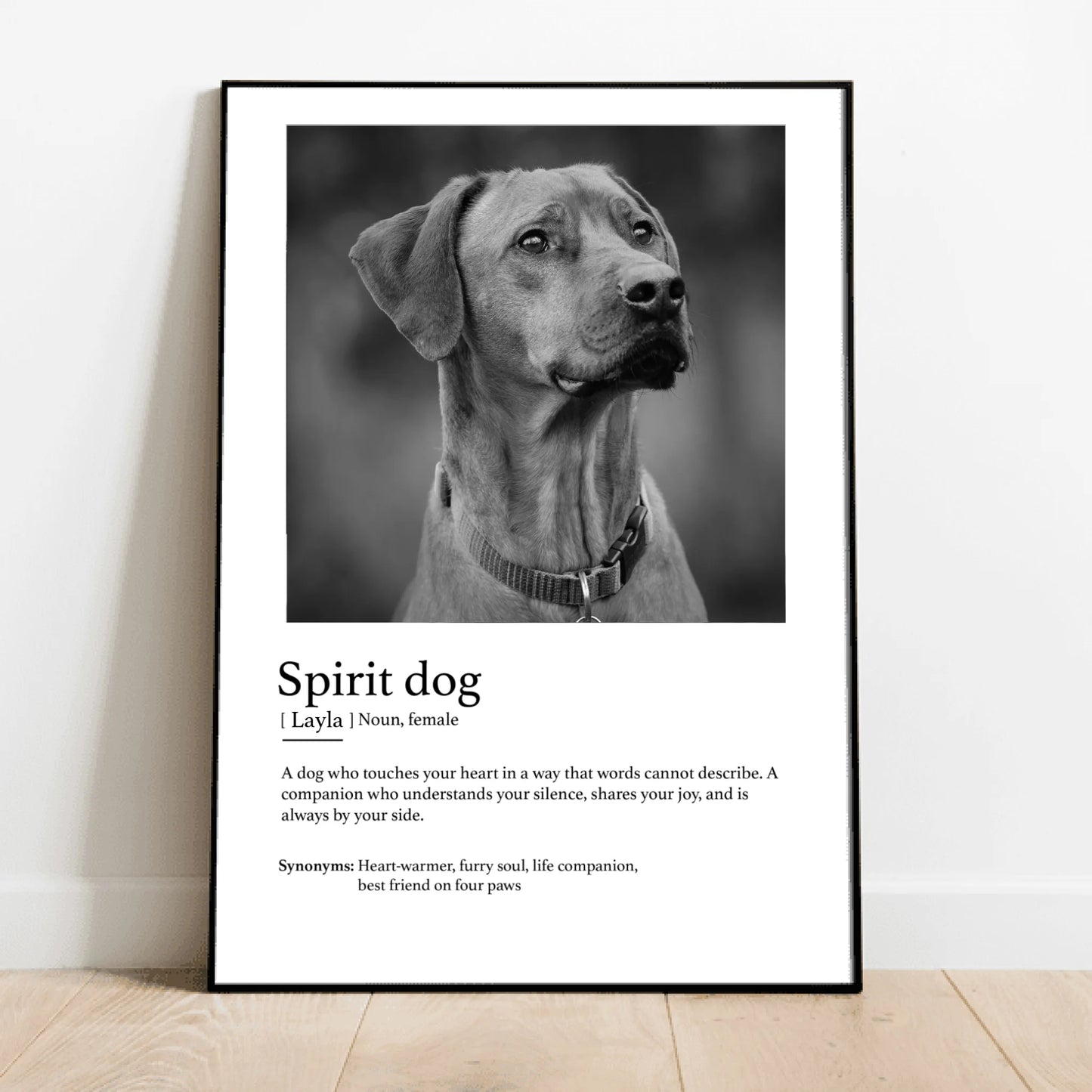 Definition spirit animal - Personalised Poster
