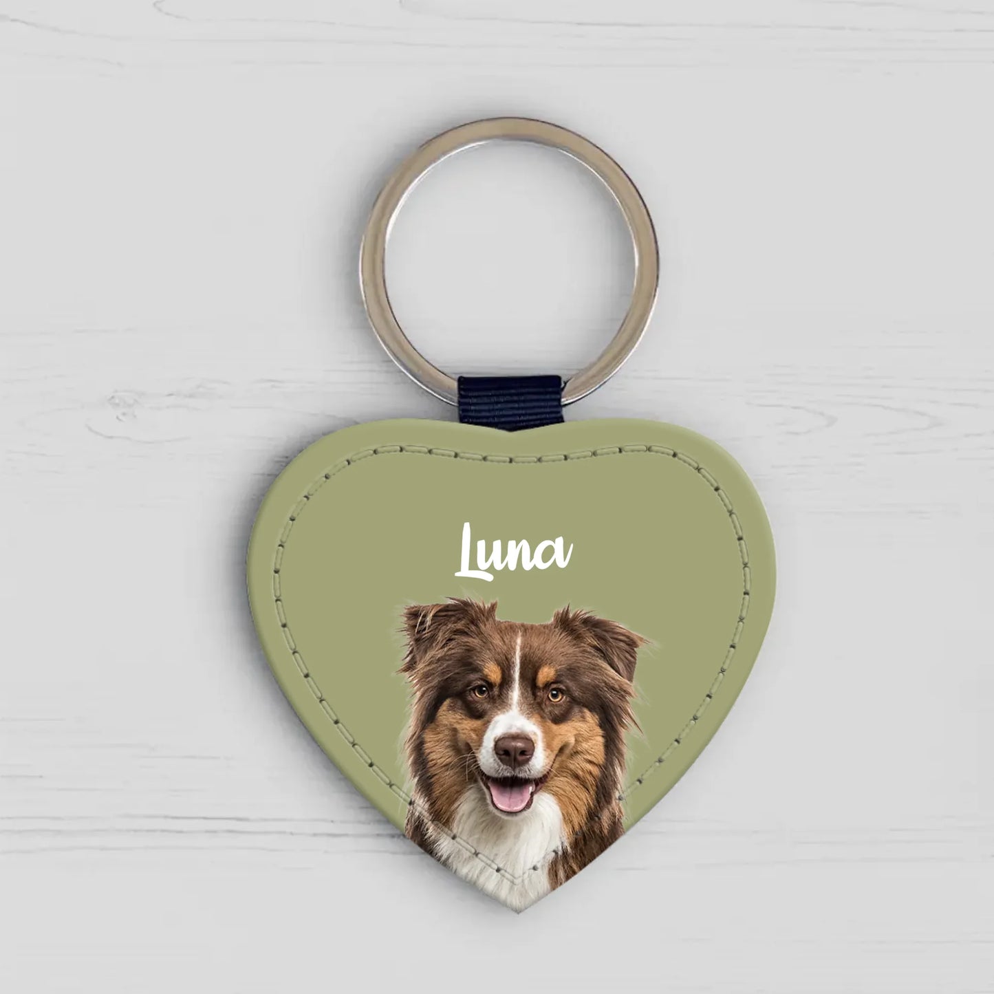 Pet portrait - Personalised Keychain