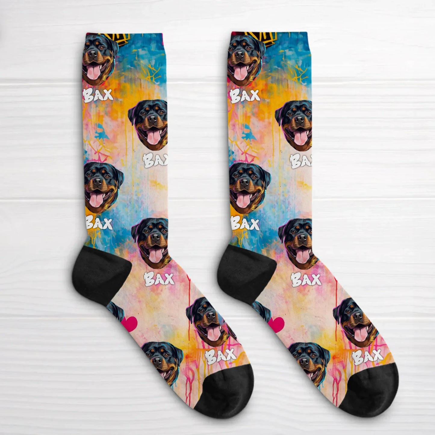 Graffiti - Personalised Socks