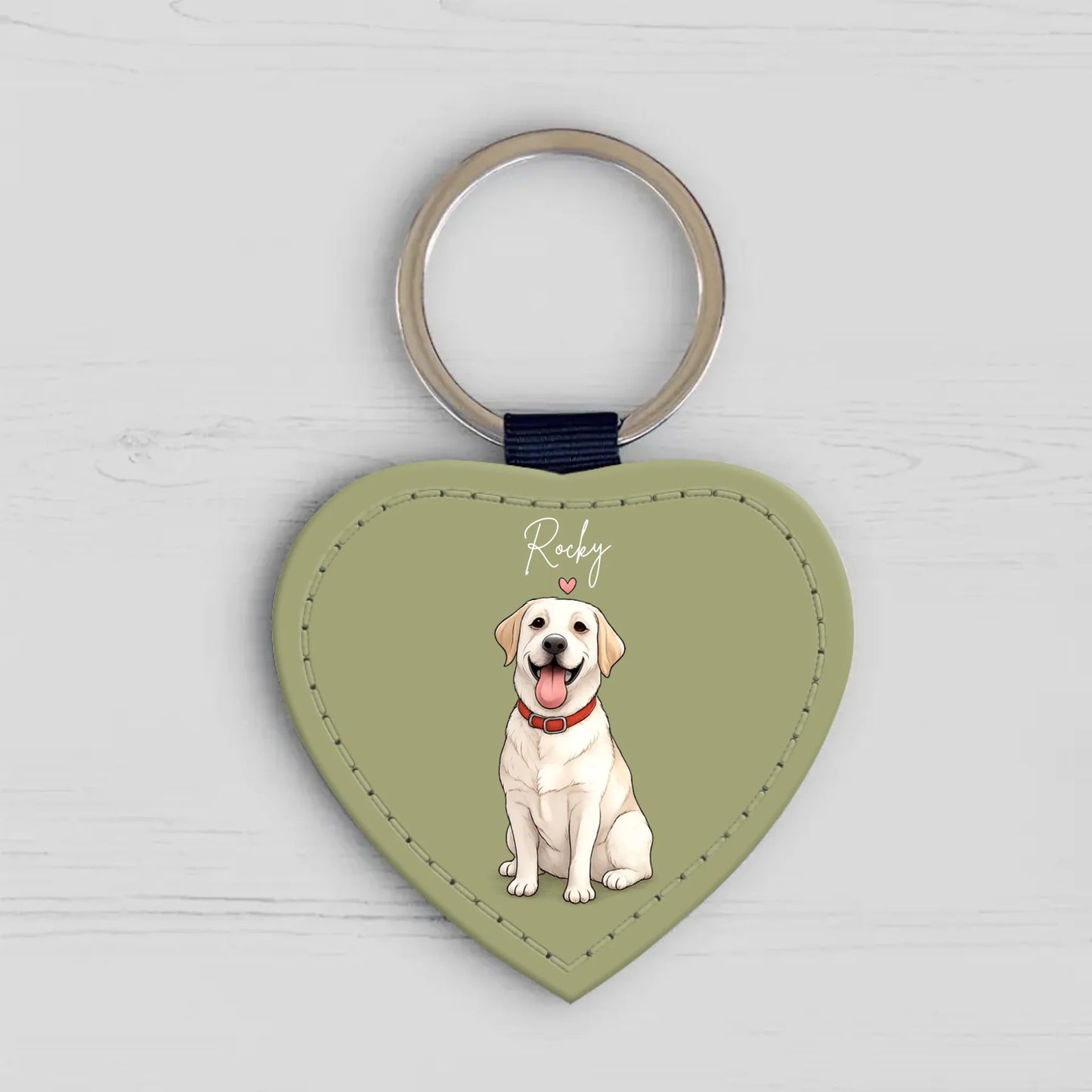 Cartoon Portrait - Personalised Keychain