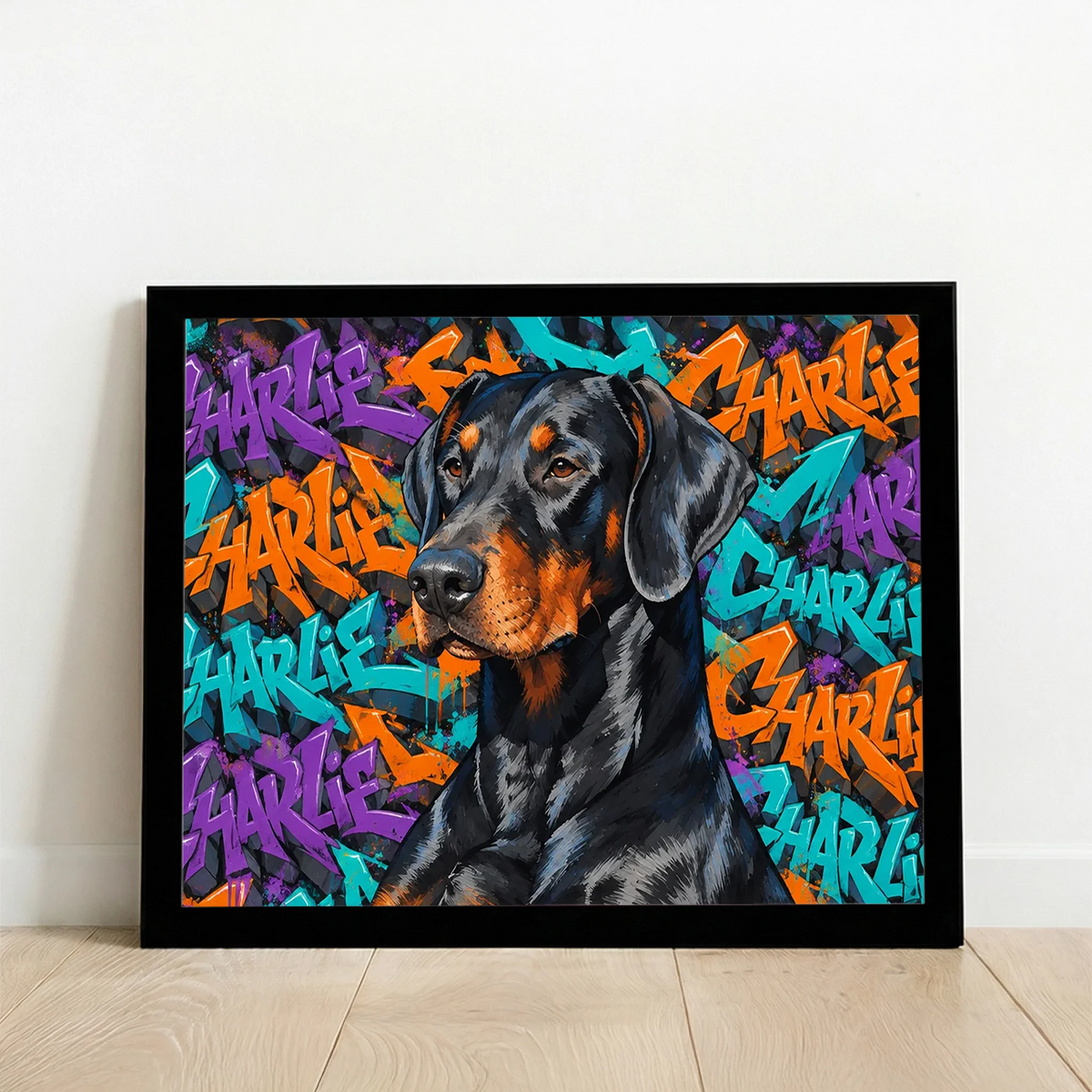 Framed Poster UK horizontal