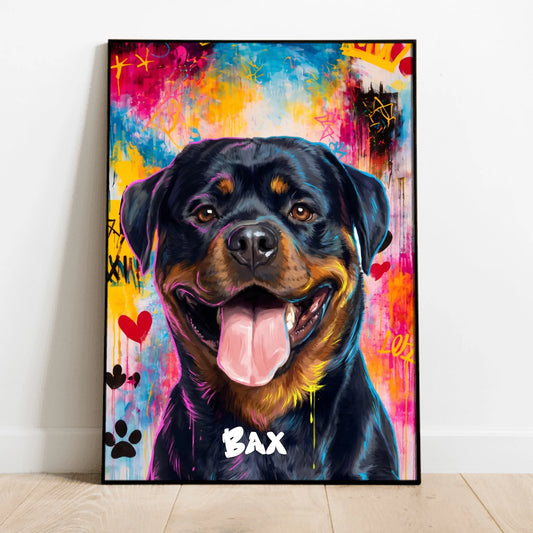 Personalised Poster - Graffiti