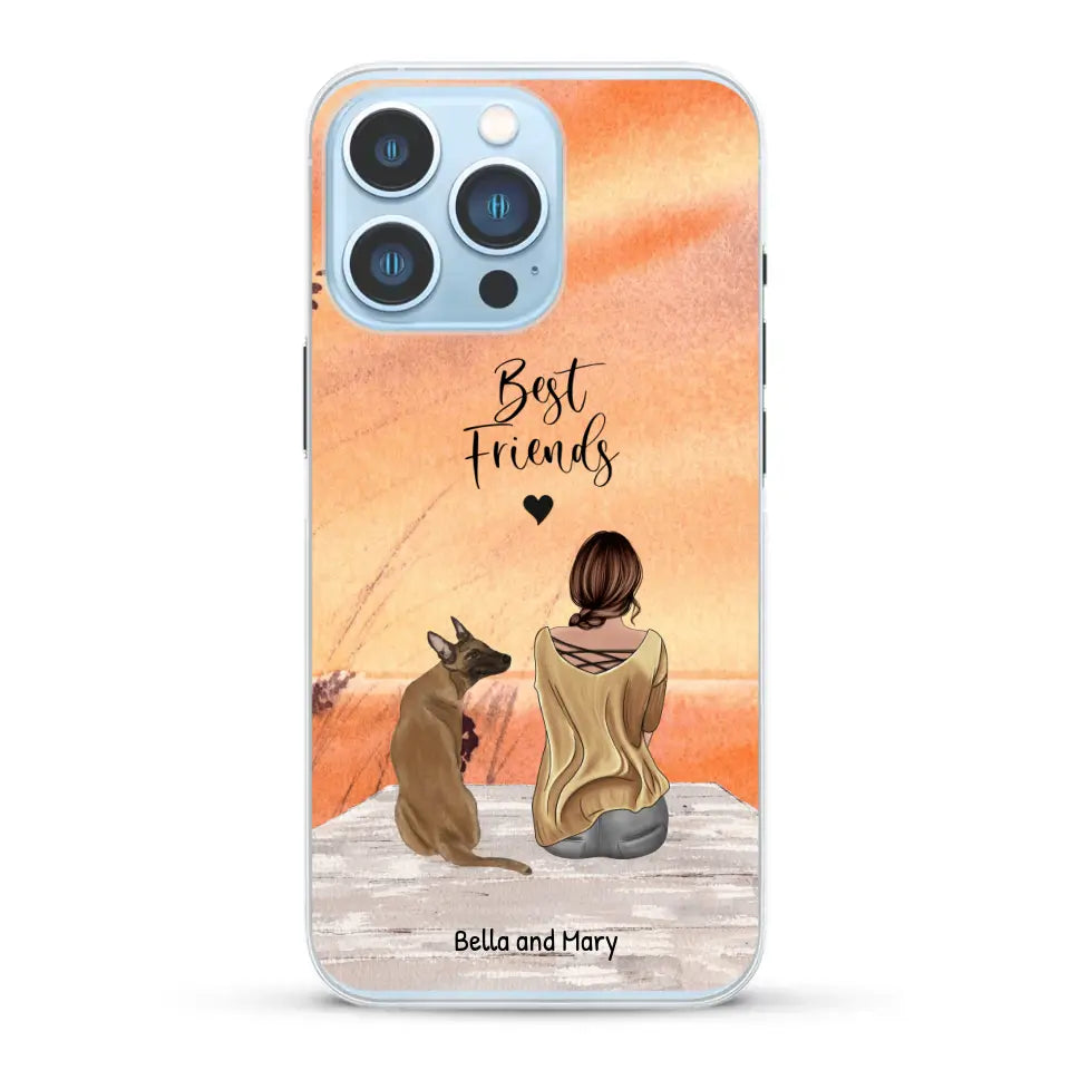 Pet leather look - Personalised Phone Case