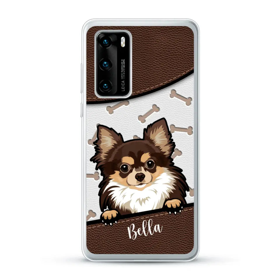 Pet leather look - Personalised Phone Case