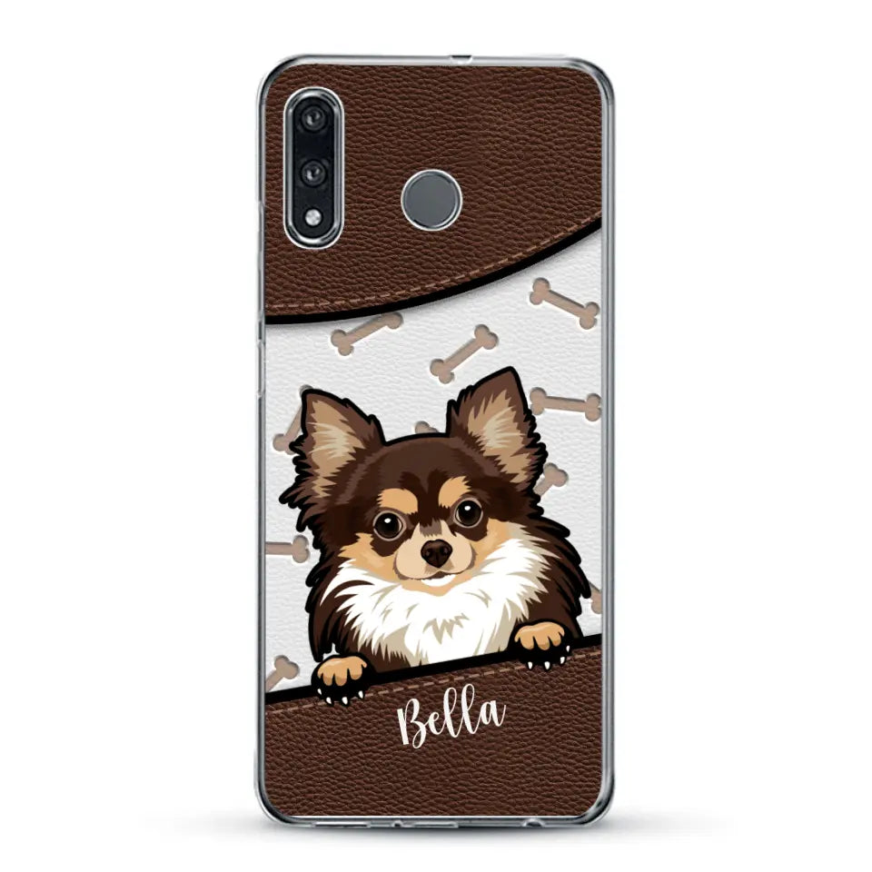 Pet leather look - Personalised Phone Case