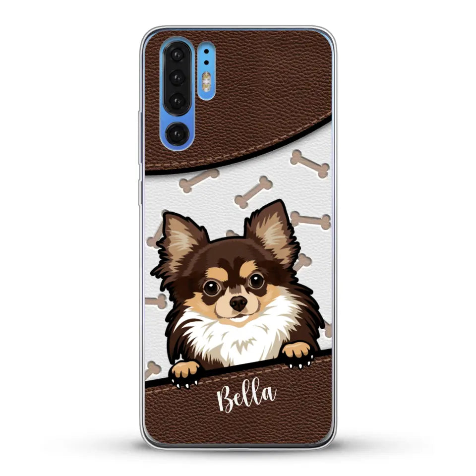 Pet leather look - Personalised Phone Case