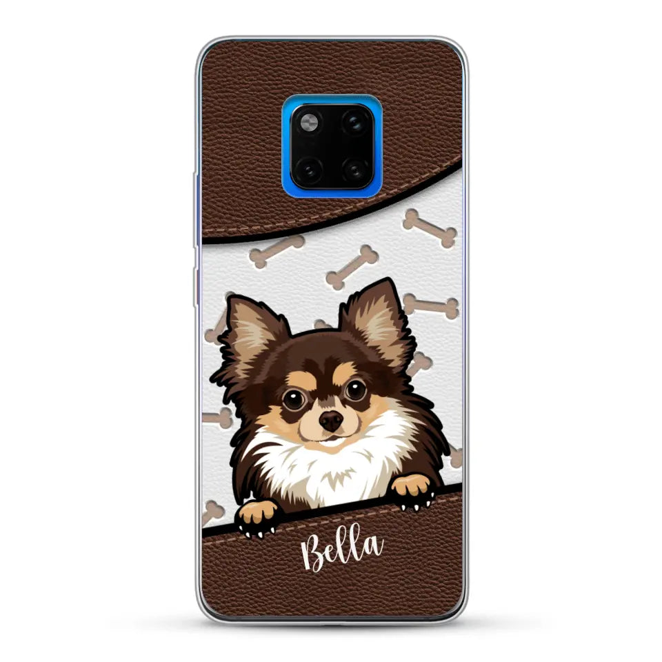 Pet leather look - Personalised Phone Case