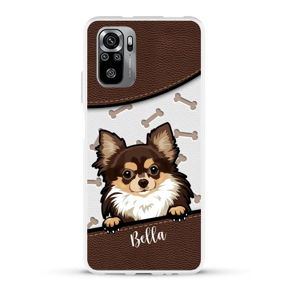 Pet leather look - Personalised Phone Case