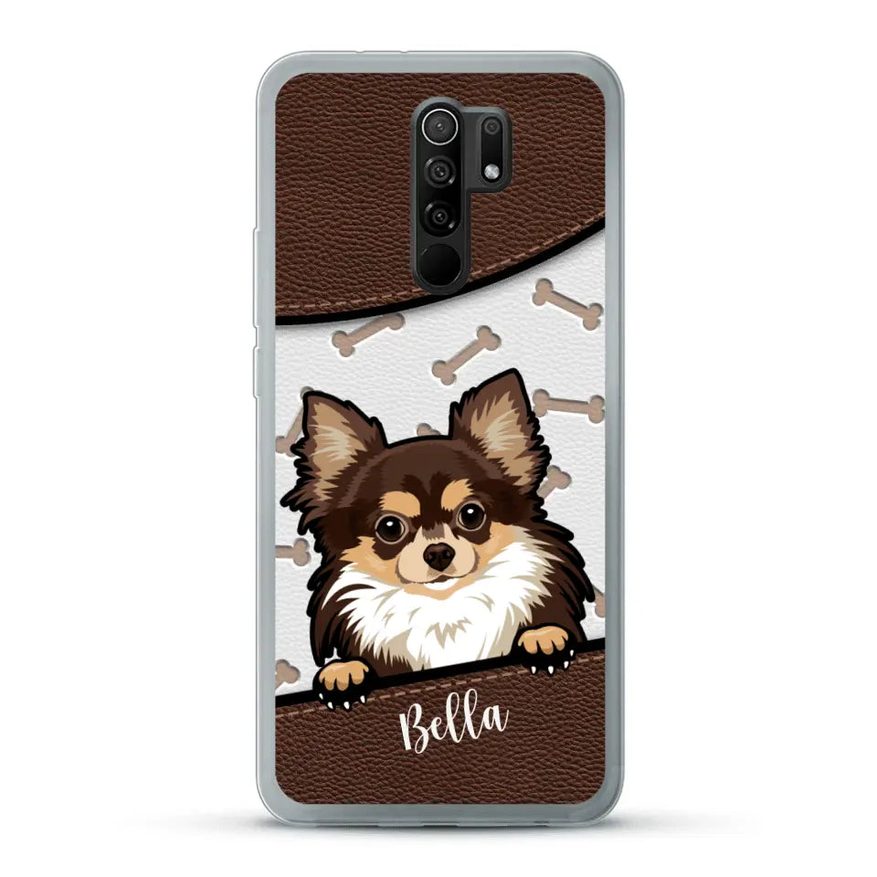 Pet leather look - Personalised Phone Case