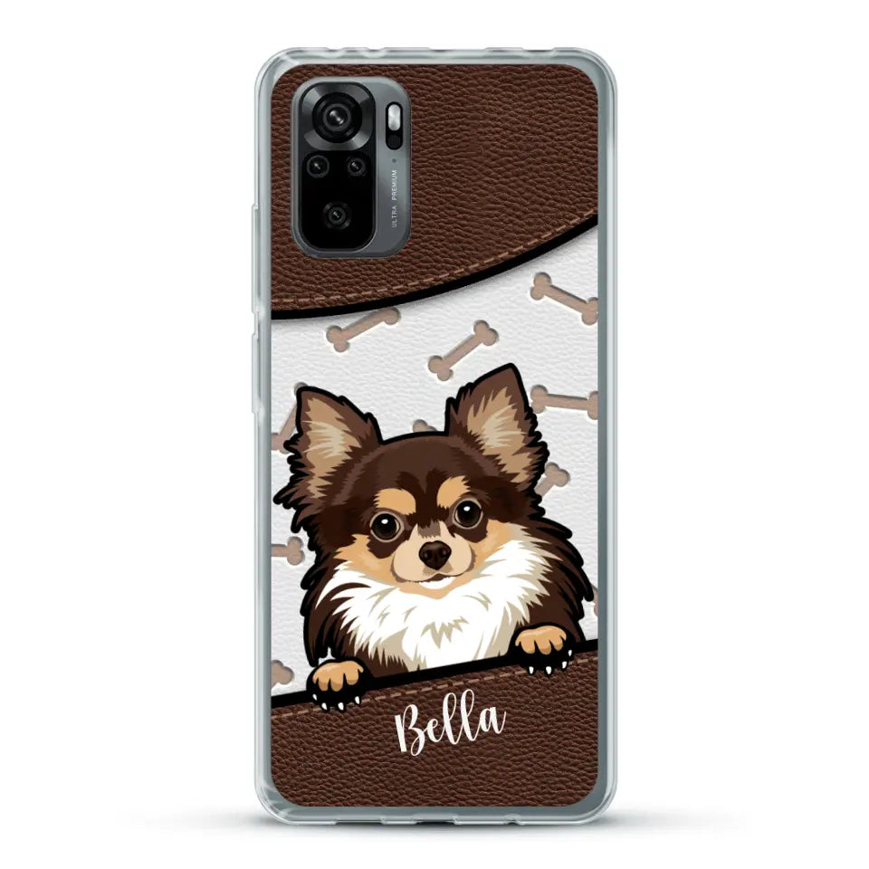 Pet leather look - Personalised Phone Case