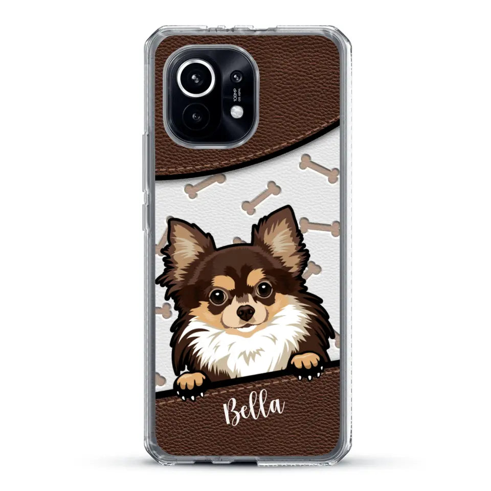 Pet leather look - Personalised Phone Case