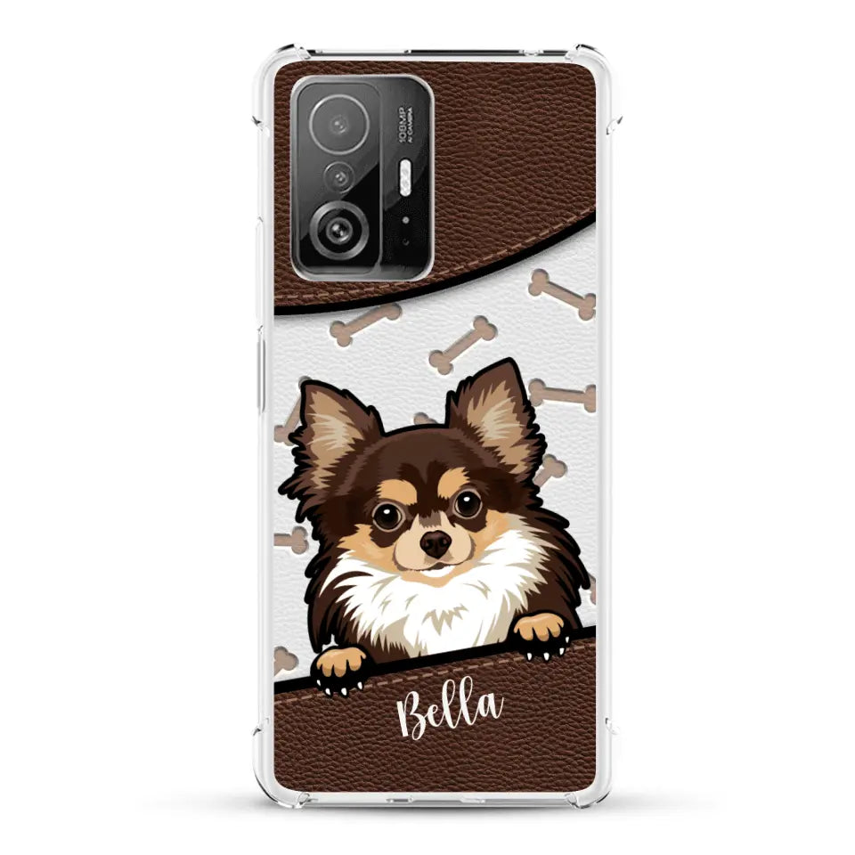 Pet leather look - Personalised Phone Case