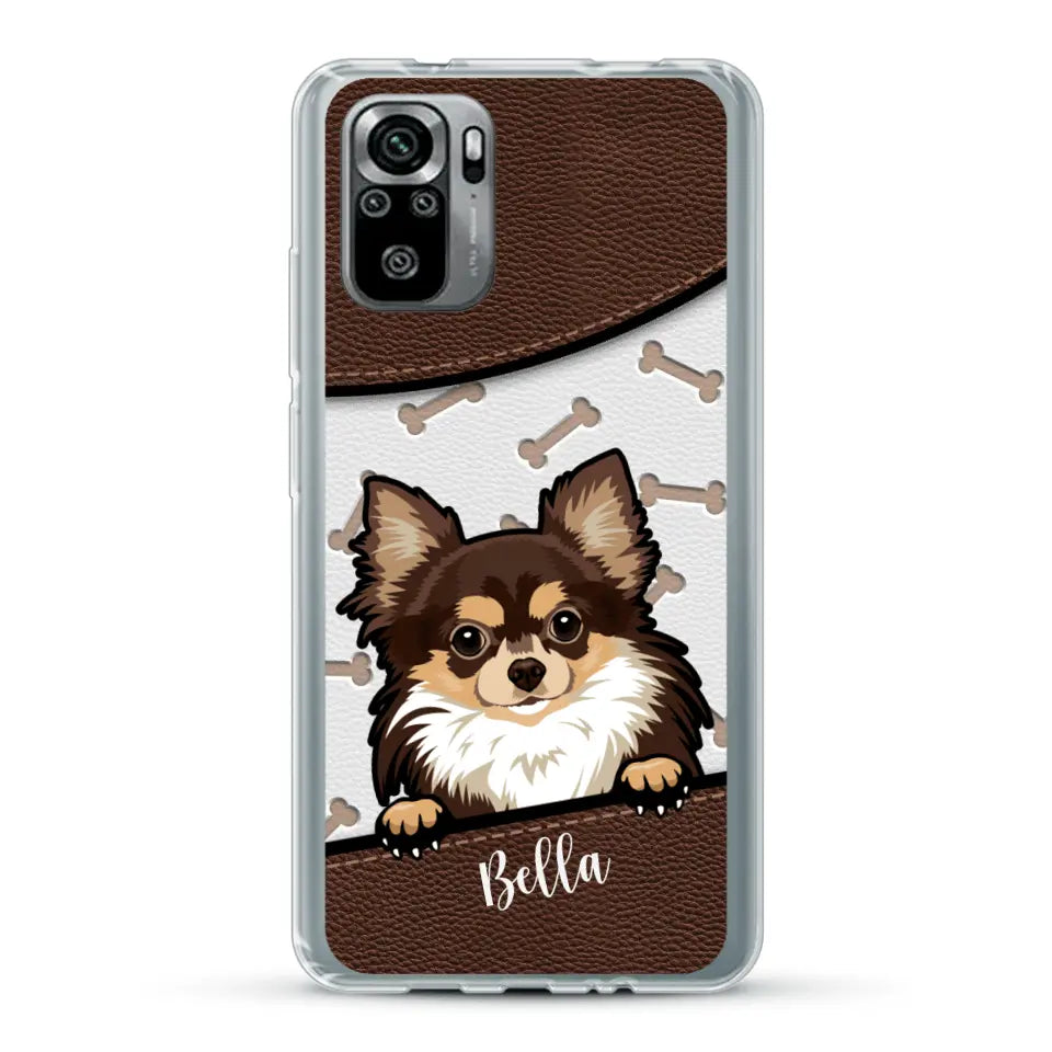 Pet leather look - Personalised Phone Case