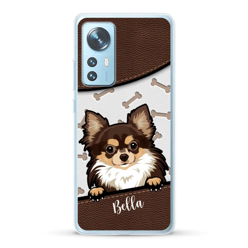 Pet leather look - Personalised Phone Case