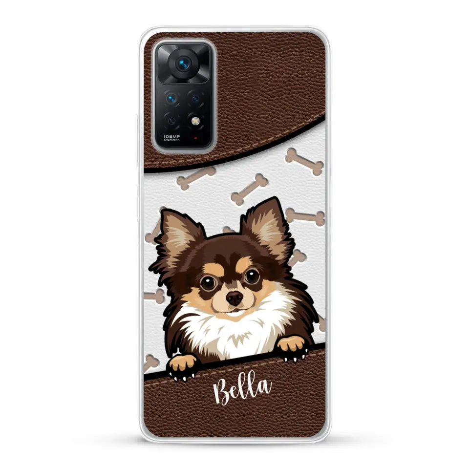 Pet leather look - Personalised Phone Case