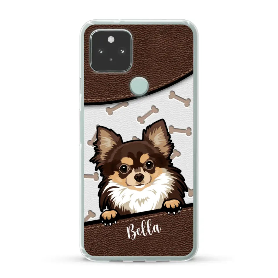 Pet leather look - Personalised Phone Case