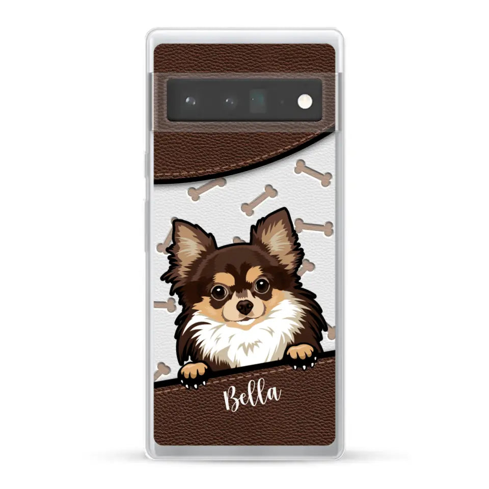 Pet leather look - Personalised Phone Case