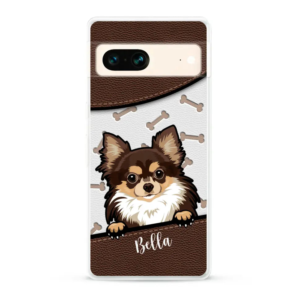 Pet leather look - Personalised Phone Case