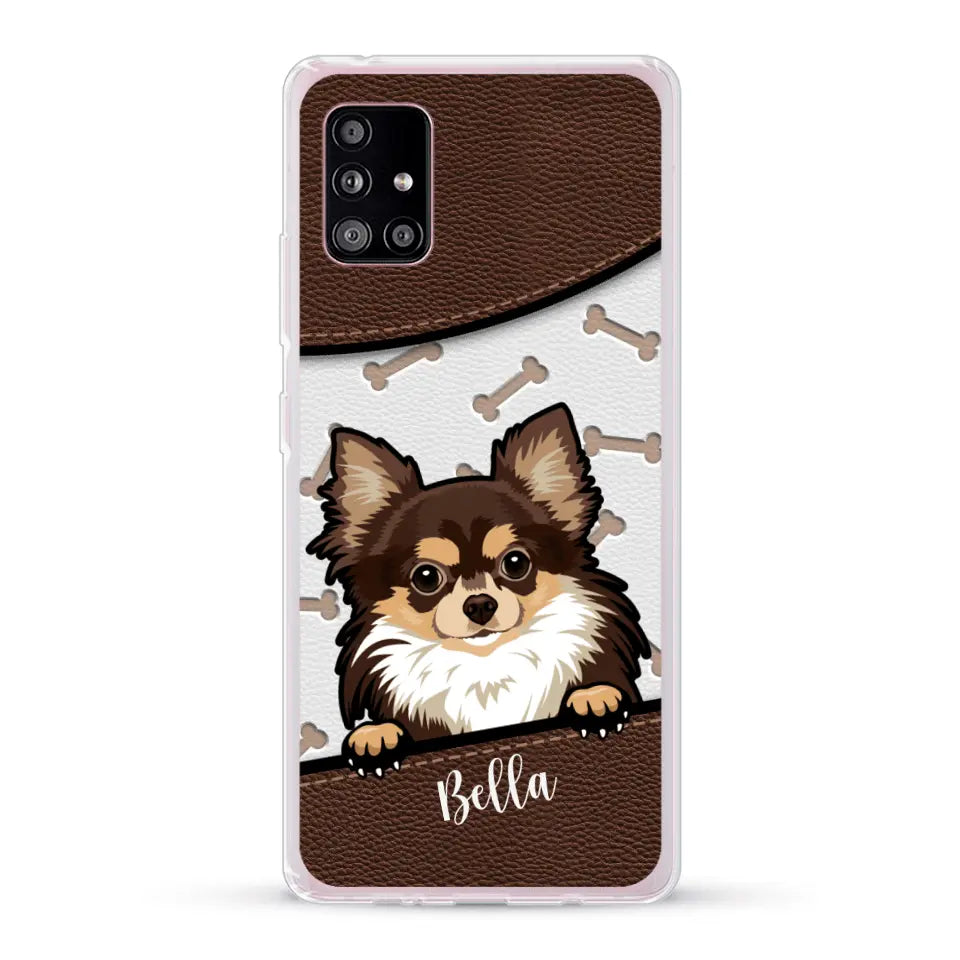 Pet leather look - Personalised Phone Case