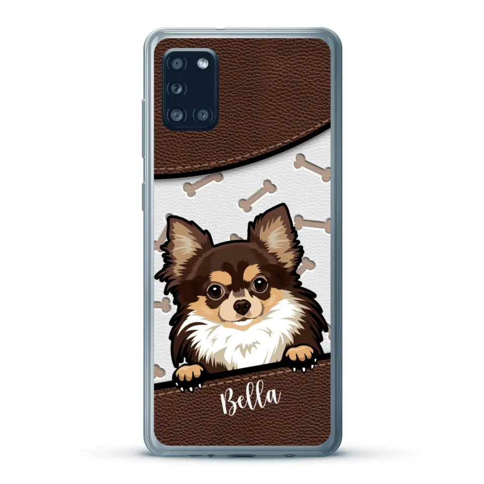 Pet leather look - Personalised Phone Case