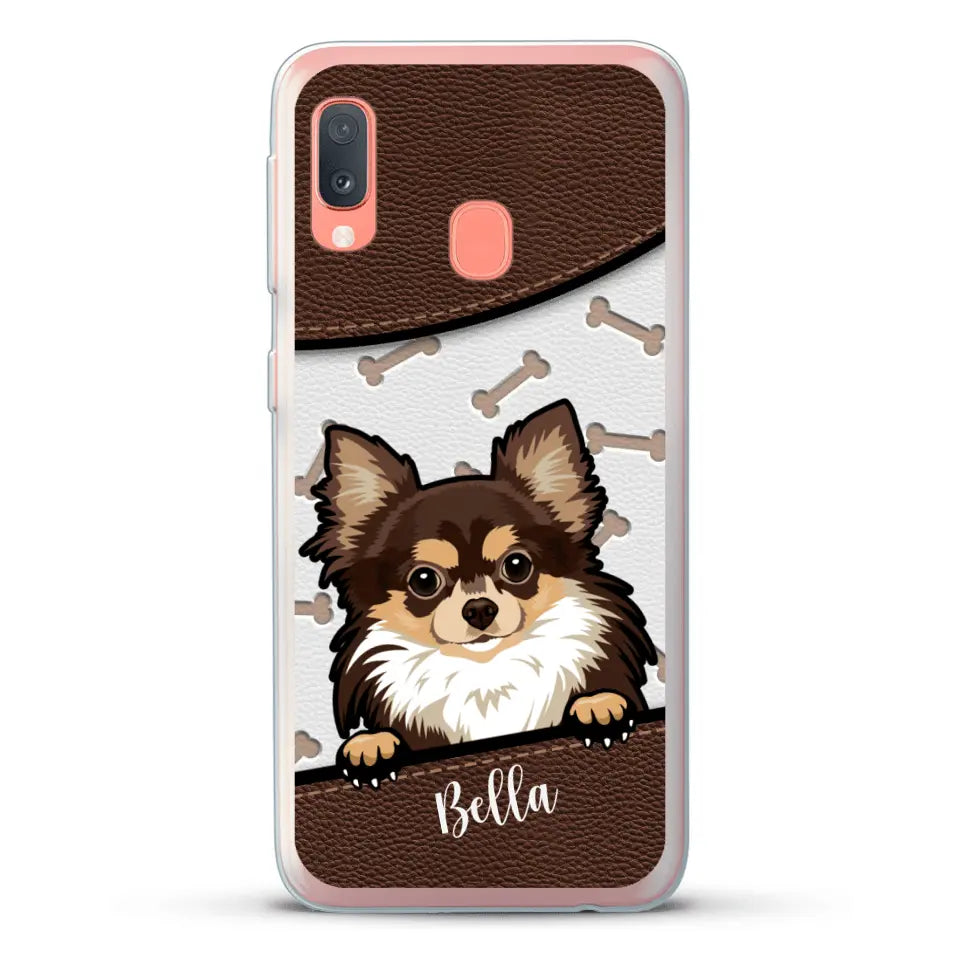 Pet leather look - Personalised Phone Case