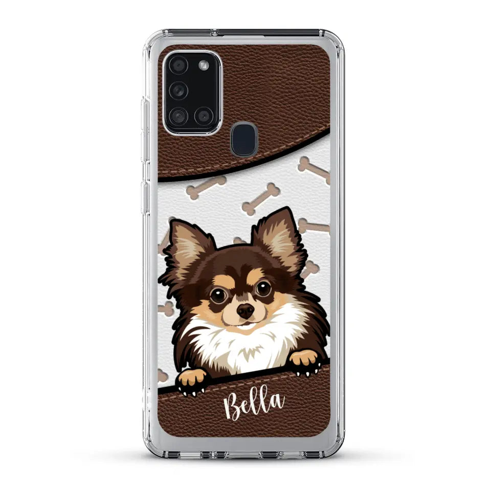 Pet leather look - Personalised Phone Case