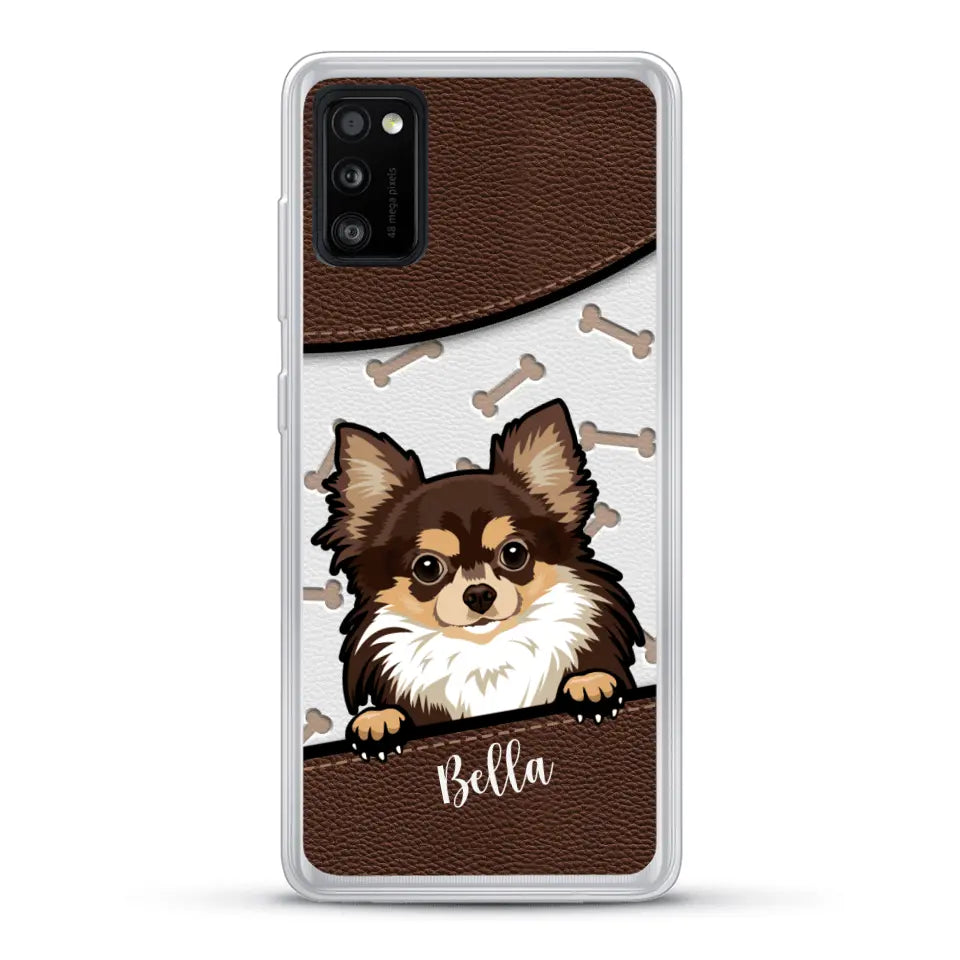 Pet leather look - Personalised Phone Case