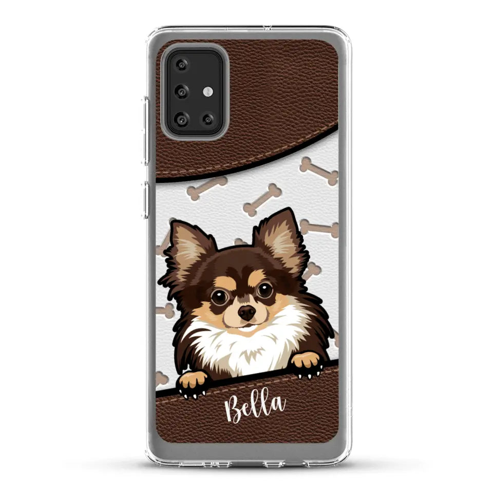 Pet leather look - Personalised Phone Case