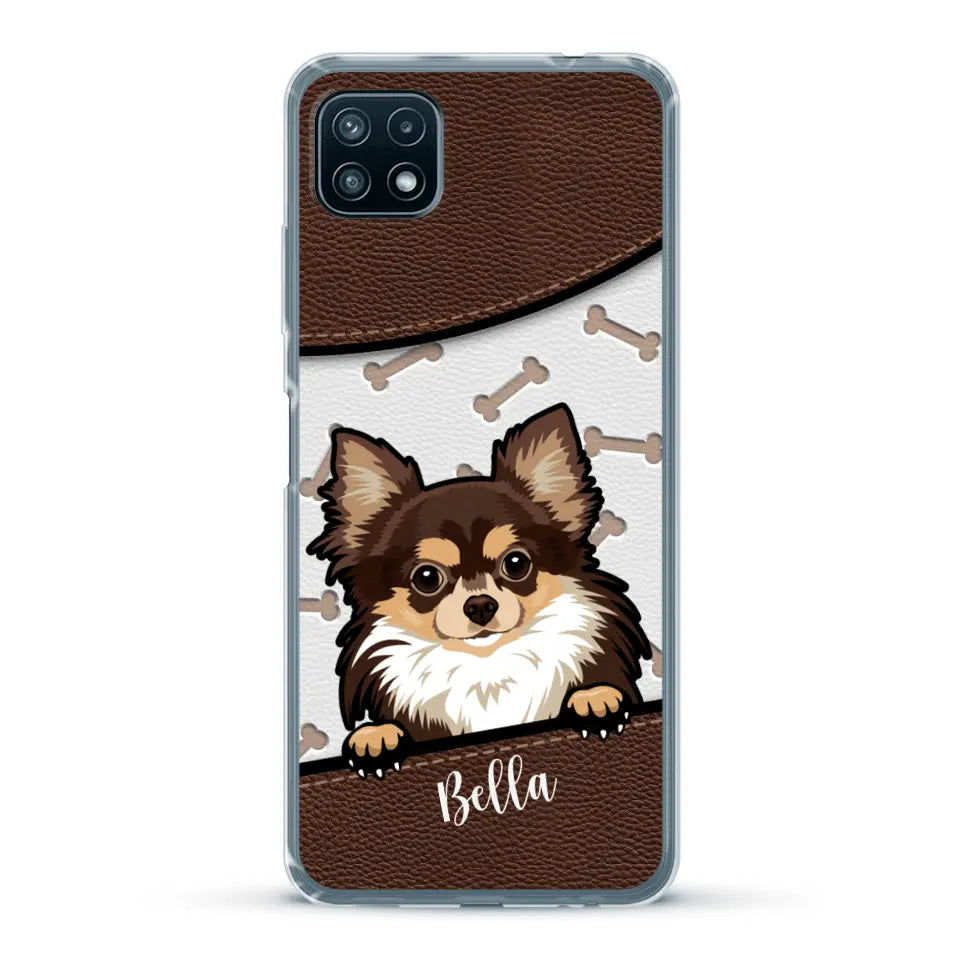 Pet leather look - Personalised Phone Case