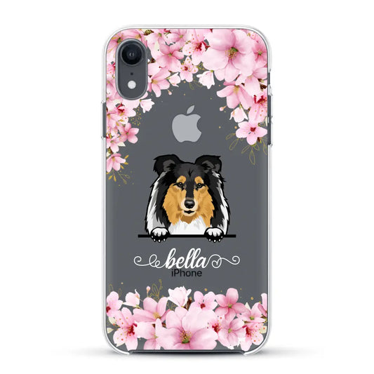 Flower dogs - Personalised phone case