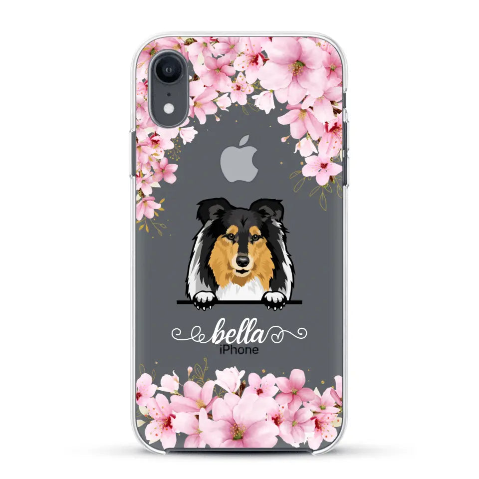 Flower dogs - Personalised Phone Case