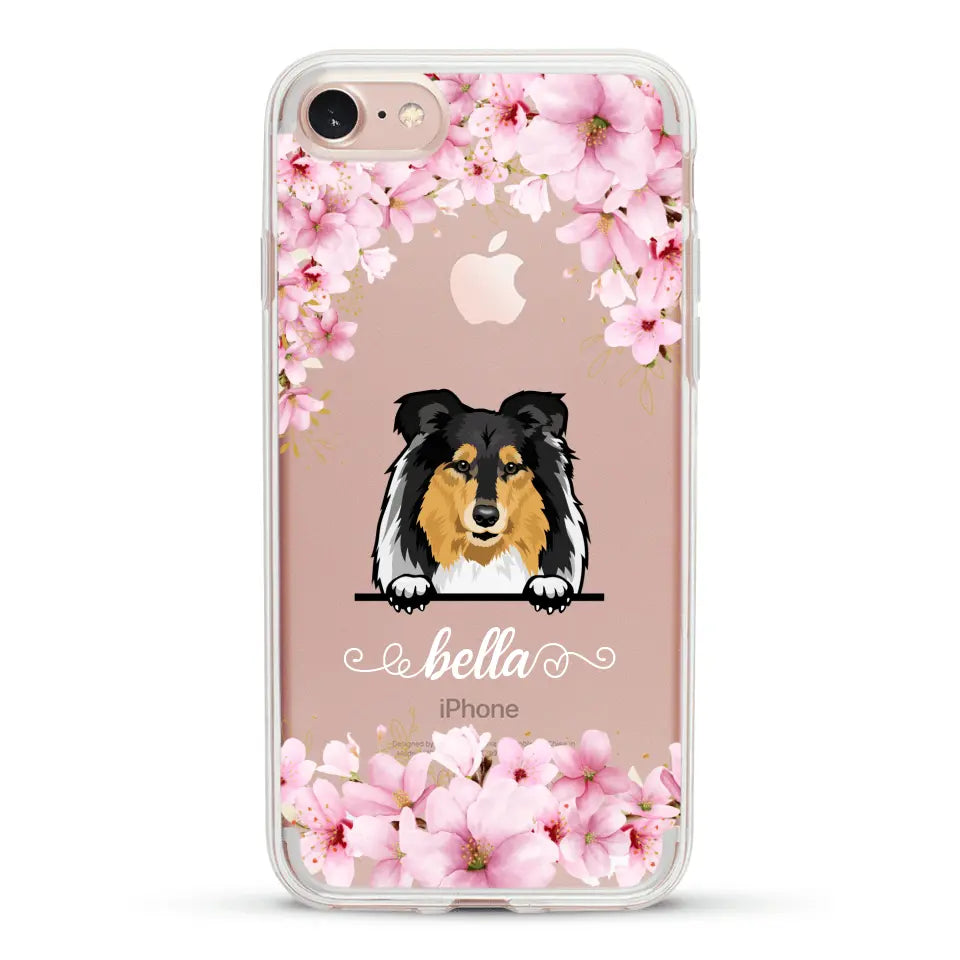 Flower dogs - Personalised Phone Case