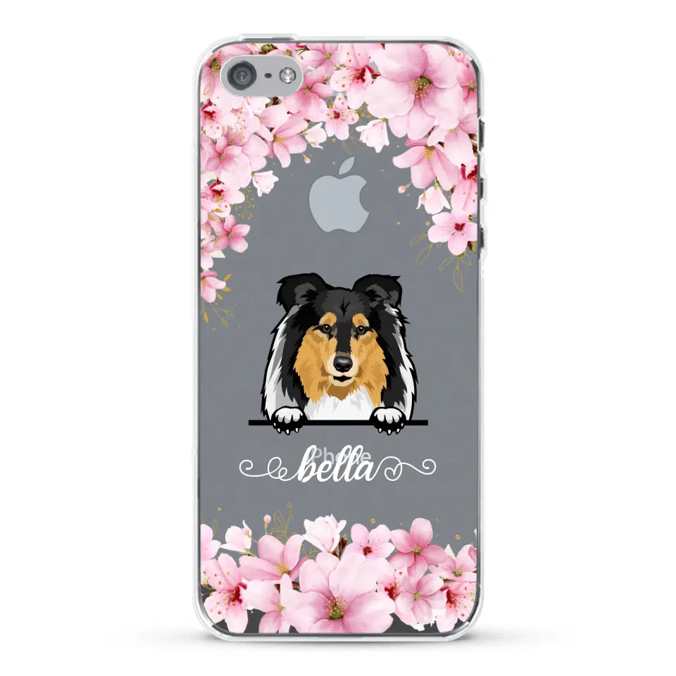 Flower dogs - Personalised Phone Case