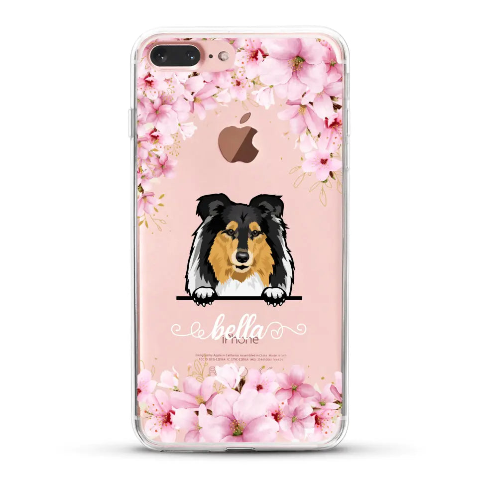 Flower dogs - Personalised Phone Case