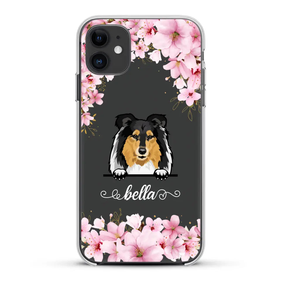 Flower dogs - Personalised Phone Case