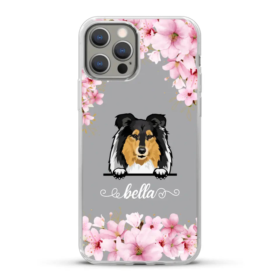 Flower dogs - Personalised Phone Case