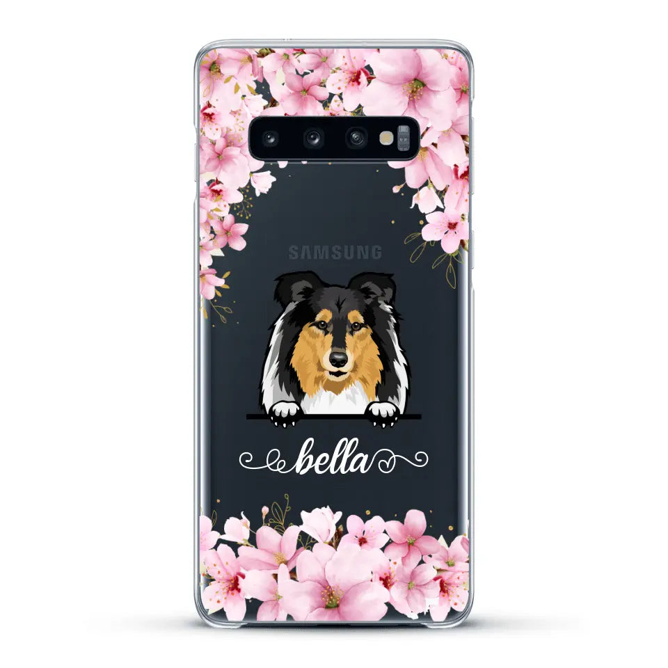 Flower dogs - Personalised Phone Case