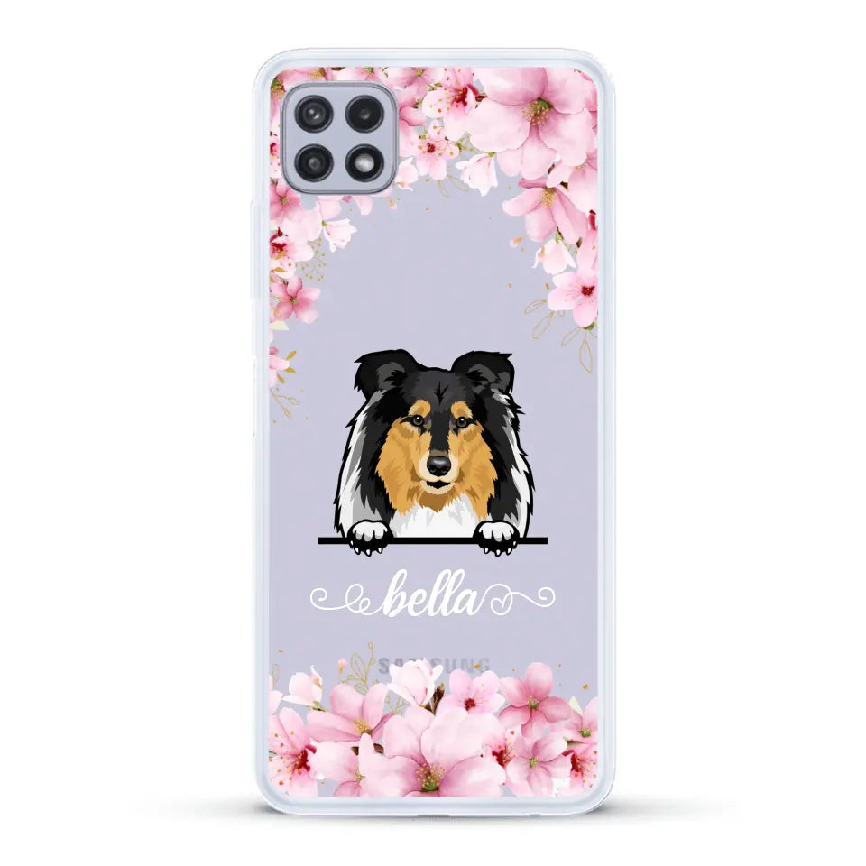 Flower dogs - Personalised Phone Case