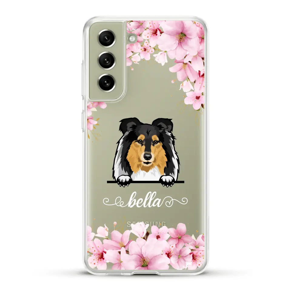 Flower dogs - Personalised Phone Case