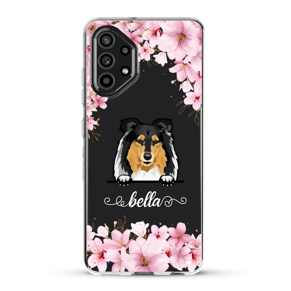 Flower dogs - Personalised Phone Case