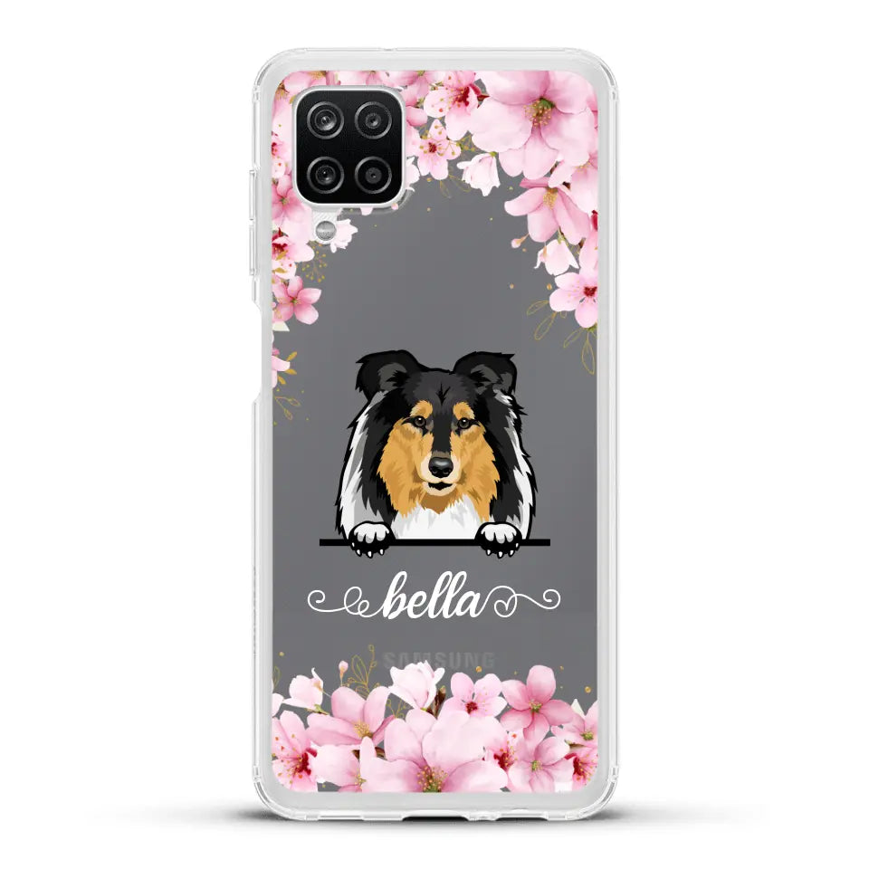 Flower dogs - Personalised Phone Case