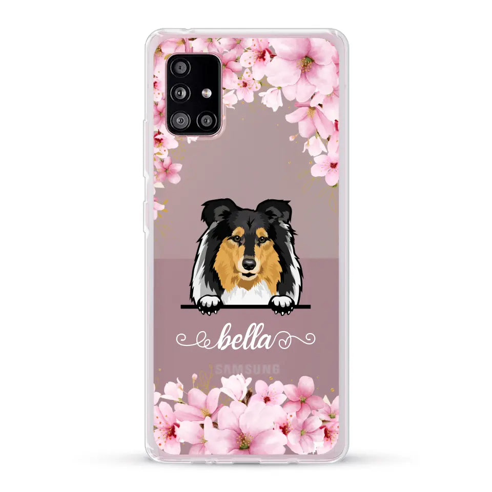 Flower dogs - Personalised Phone Case