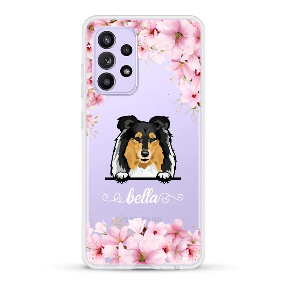 Flower dogs - Personalised Phone Case